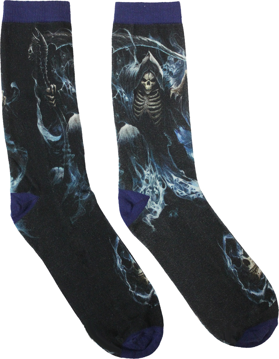 Ghost Reaper Unisex Printed Socks