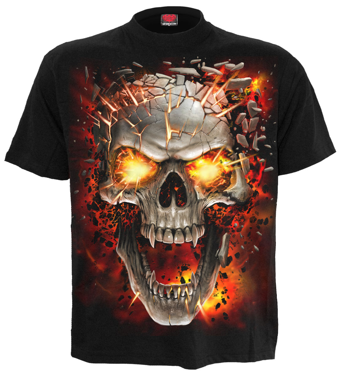 Skull Blast Kids T-Shirt Black