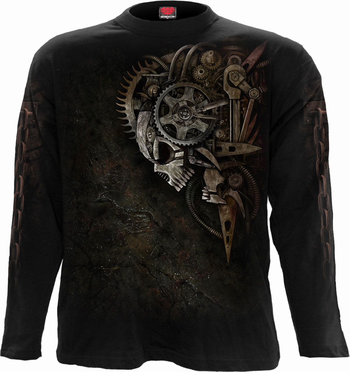 Diesel Punk Longsleeve T-Shirt Black