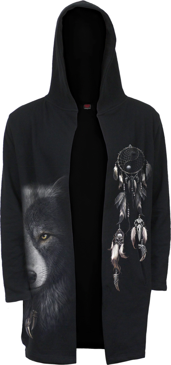 Wolf Chi Occult Hooded Cardigan