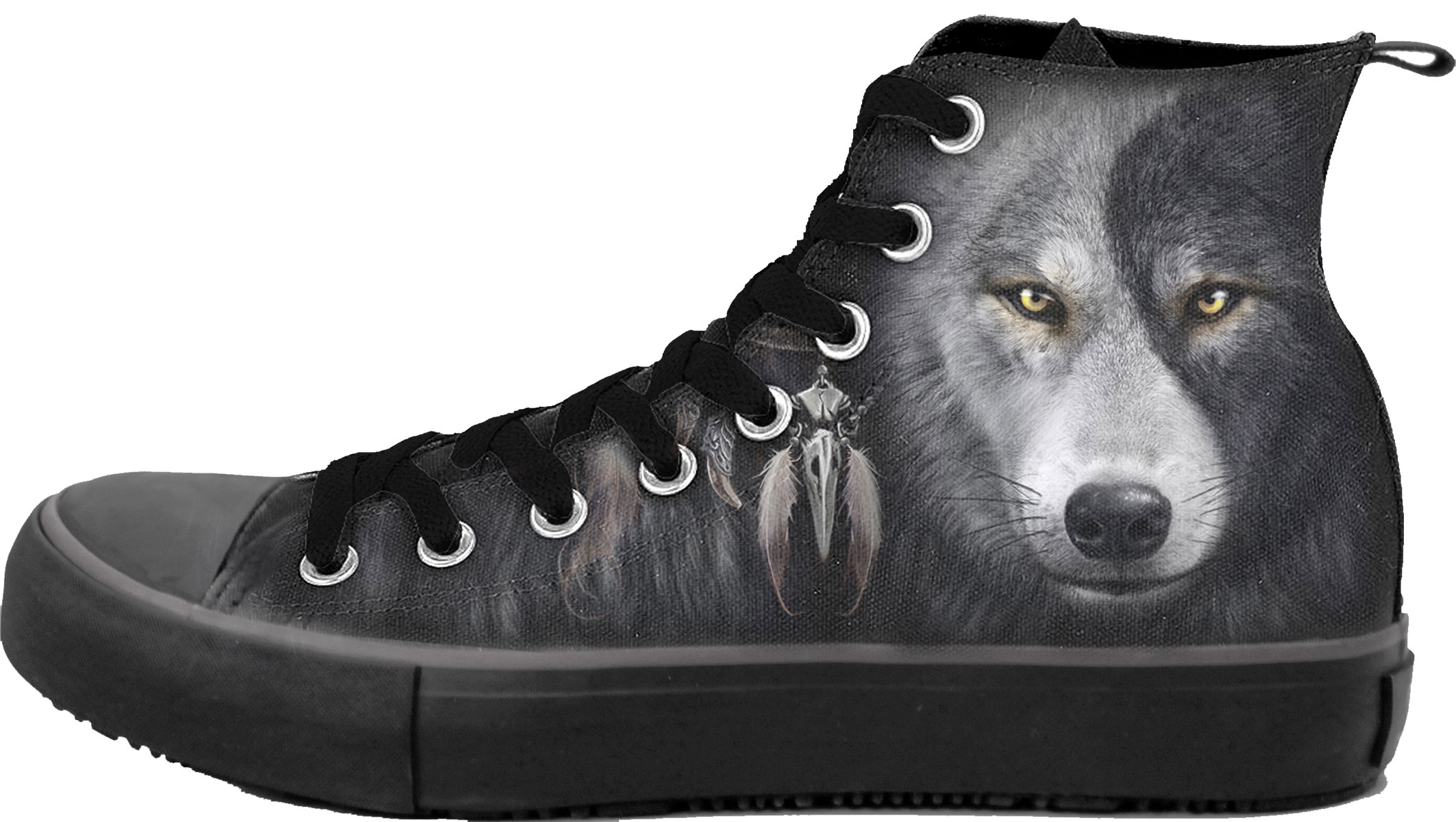 Wolf Chi Sneakers - Men'S High Top Laceup