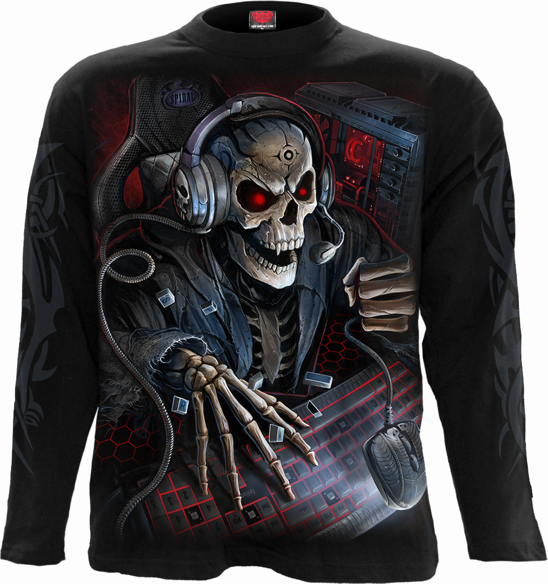 Pc Gamer Longsleeve T-Shirt Black
